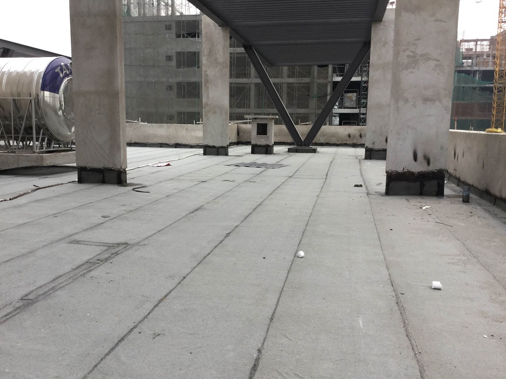 chống thấm mái bằng biện pháp dán màng khò nóng day 3mm