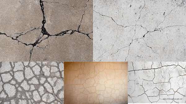 Các vết nứt mái do thời tiết khắc nghiệt