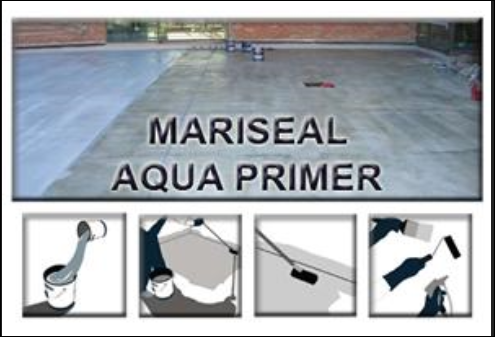 Sử dụng vật liệu Lớp lót Epoxy gốc nước chống thấm MariSeal Aqua Primer