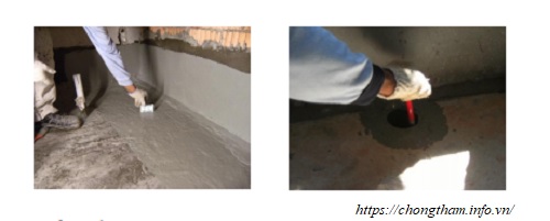 Thi công maxbond 1211 cho các vị trí chi tiết