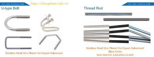 Một số dạng thanh ren từ Trung Quốc