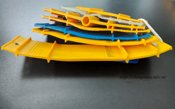 Các loại tiết diện băng cản nước PVC ST