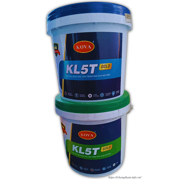KOVA KL-5 - Sơn Epoxy có màu, kháng hóa chất