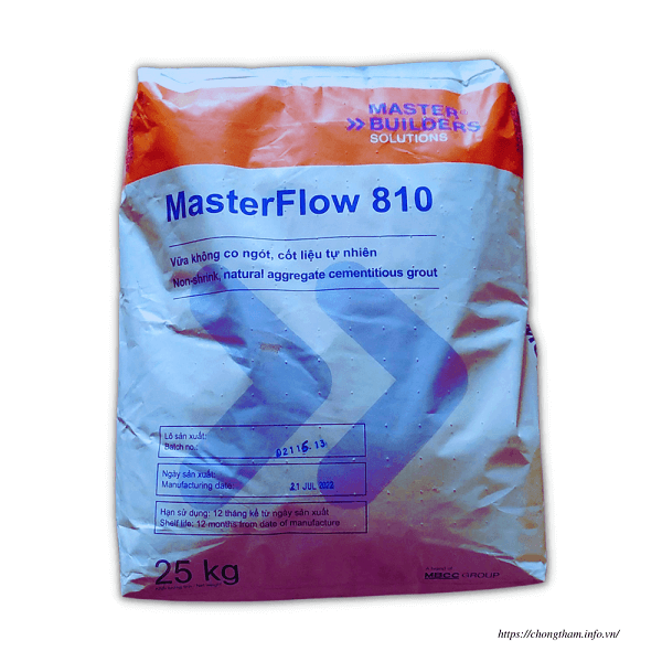 MasterFlow 810 - Vữa không co ngót, mác 650