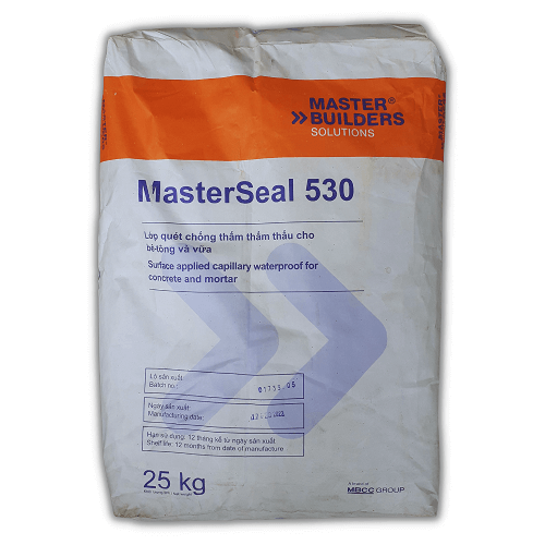 Masterseal 530 chống thấm tinh thể thẩm thấu bao 25 kg