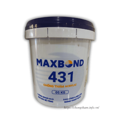 Maxbond 431 có lon nhỏ 5 kg tiện dụng