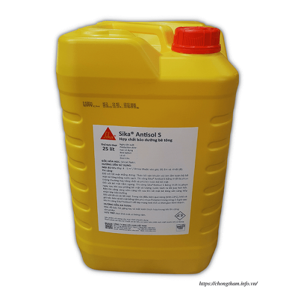 Sika Antisol S - Hóa chất bảo dưỡng bê tông