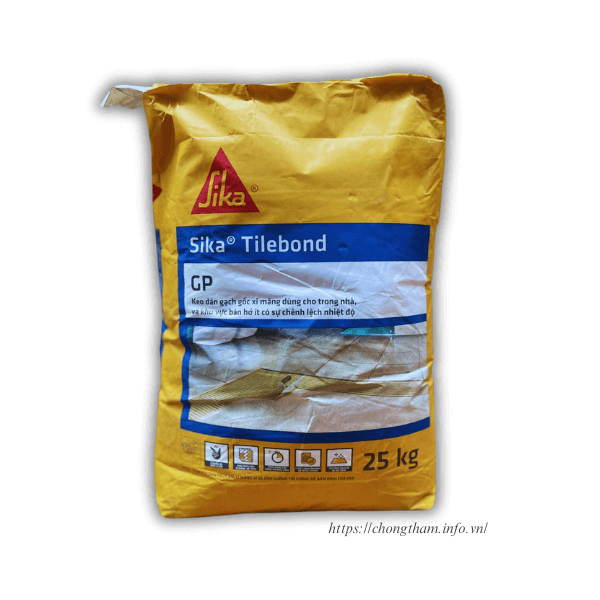 sika tilebond GP đóng bao 25 kg