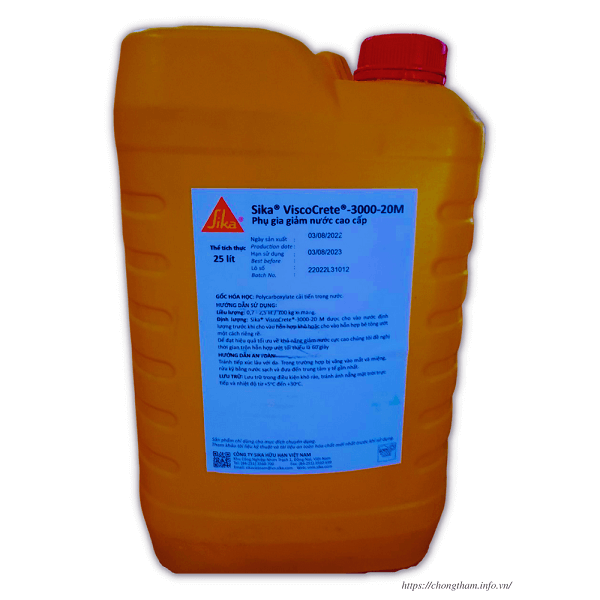 Sika Viscocrete 3000-20 M can 25 lít