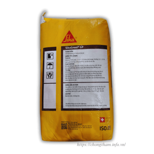 Sikagruot GP thông tin kỹ thuật trên vỏ bao