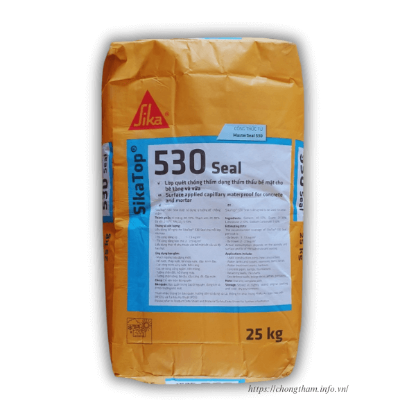 chống thấm tinh thể thẩm thấu sikatop 530 seal
