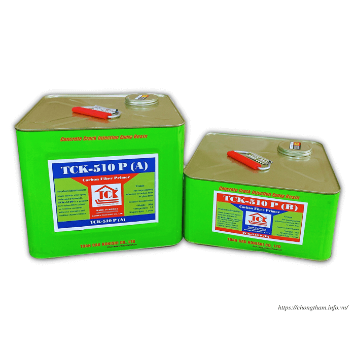 TCK-510P: Keo lót chuyên dụng cho sợi gia cường carbon