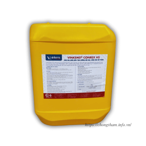 VINKEMS CONREX HS - phụ gia siêu dẻo tạo cường độ cao