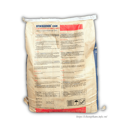 Mặt sau bao vinkems CSN