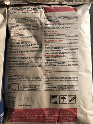 VINKEMS FLO-TOP Grey hướng dẫn sử dụng