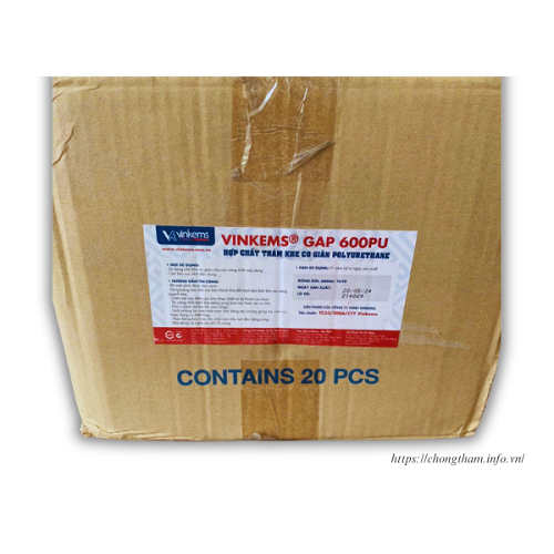 Vinkems GAP 600PU đóng thùng 20 tuýp