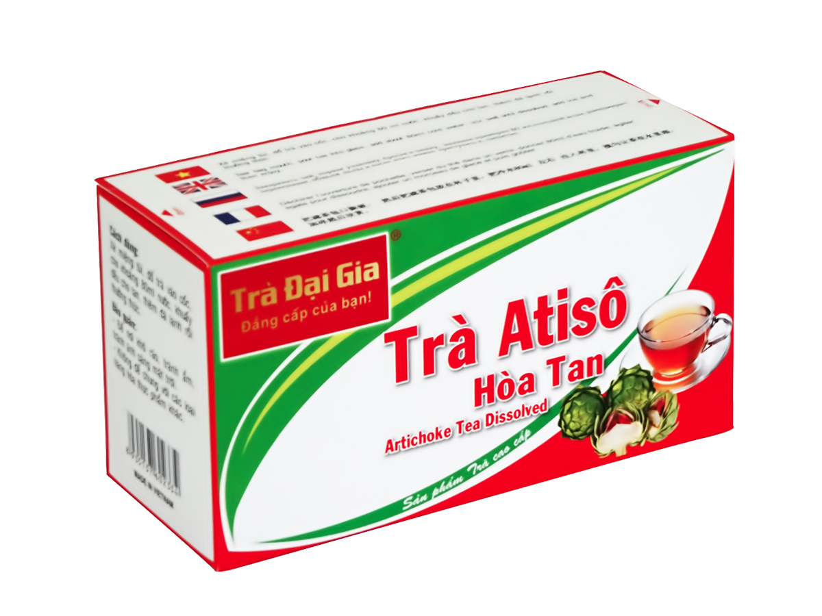 Trà Atiso hoà tan