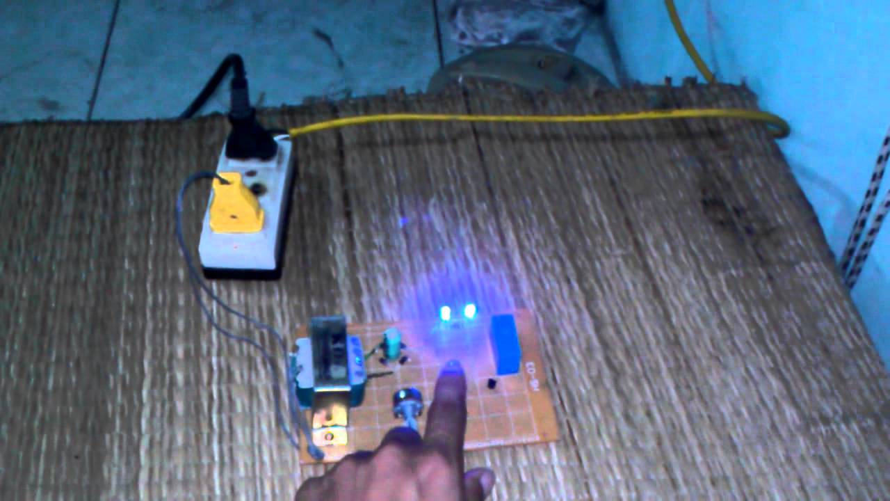 Mạch cảm biến ánh sáng tự chế sử dụng quang trở