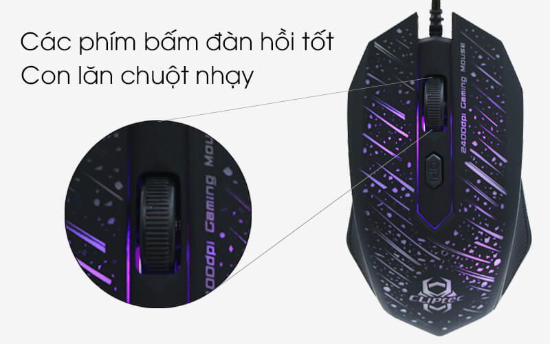 Chuột Gaming Cliptec Meteor RGS502