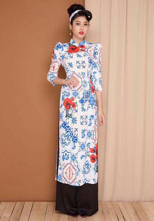 áo dài đẹp cho người gầy