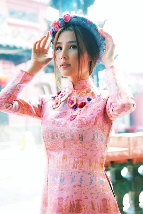 áo dài đẹp cho người gầy