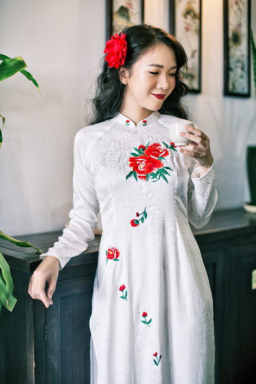 áo dài cưới đẹp năm 2019 ở Hà Nội