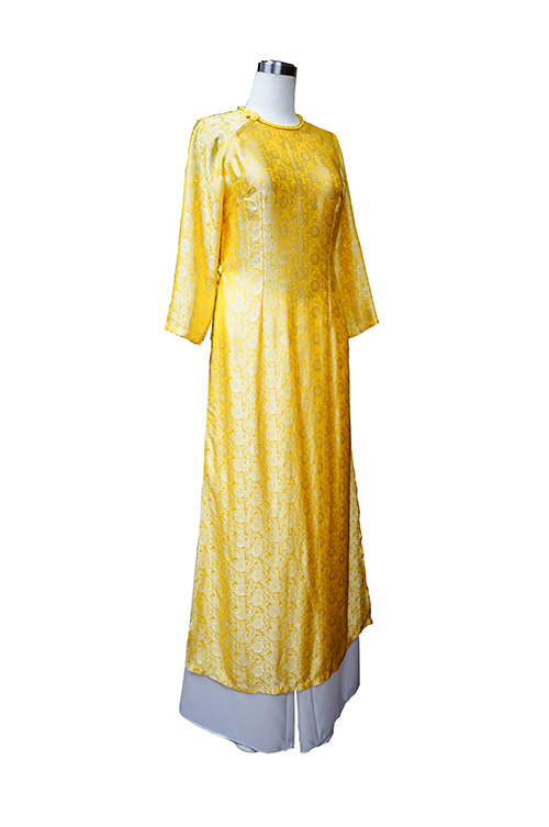 áo dài lụa tơ tằm đẹp ở Hà Nội