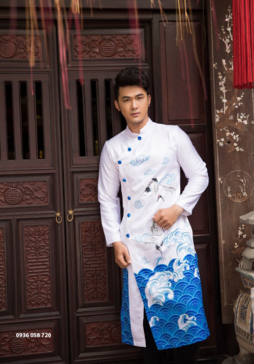 áo dài nam đẹp tại hà nội