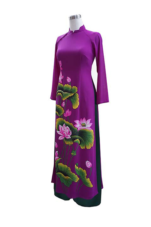 May đo và cho thuê áo dài đẹp rẻ ở phố Văn Cao - Ba Đình - Hà Nội