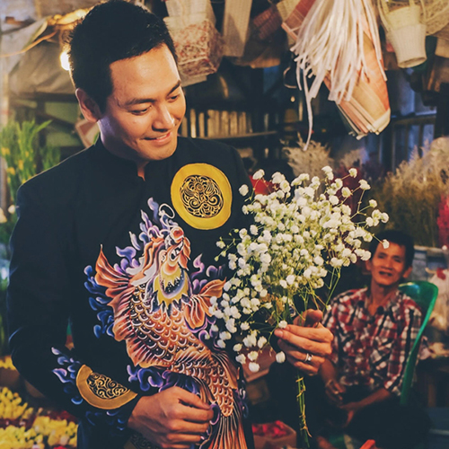 cho thuê áo dài nam tết 2019 đẹp ở hà nội