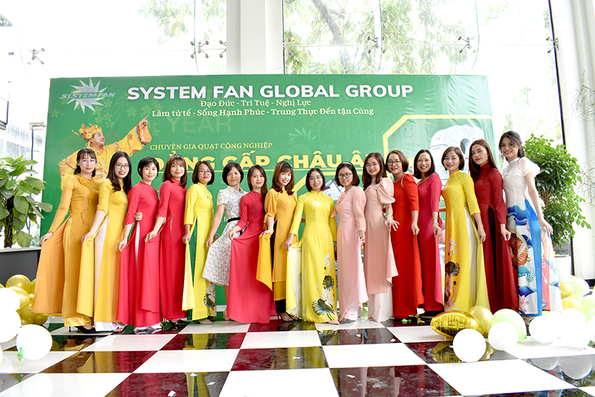 Duyên dáng áo dài 20/10 Duyên dáng áo dài System Fan