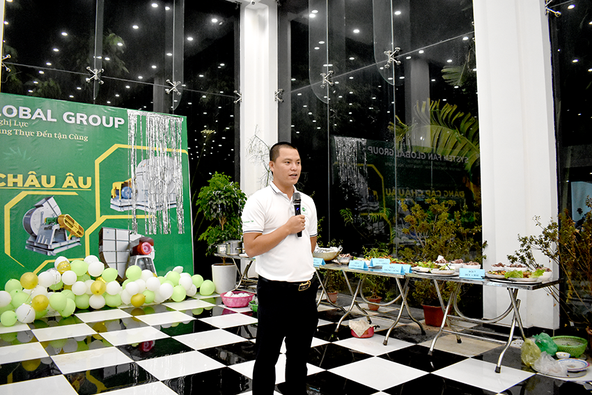 Tổng giám đốc phát biểu Tổng Giám đốc - Chủ tịch HĐQT có đôi lời phát biểu