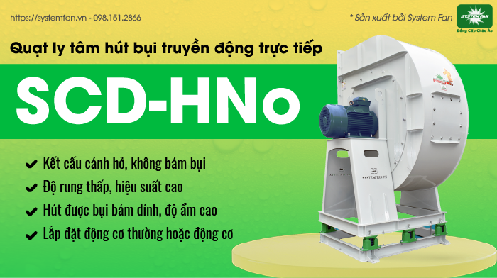 Quạt ly tâm hút bụi Đà Nẵng