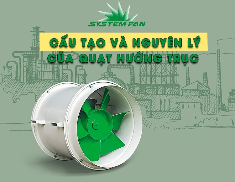 Cấu tạo và nguyên lý của quạt hướng trục Cấu tạo và nguyên lý của quạt hướng trục