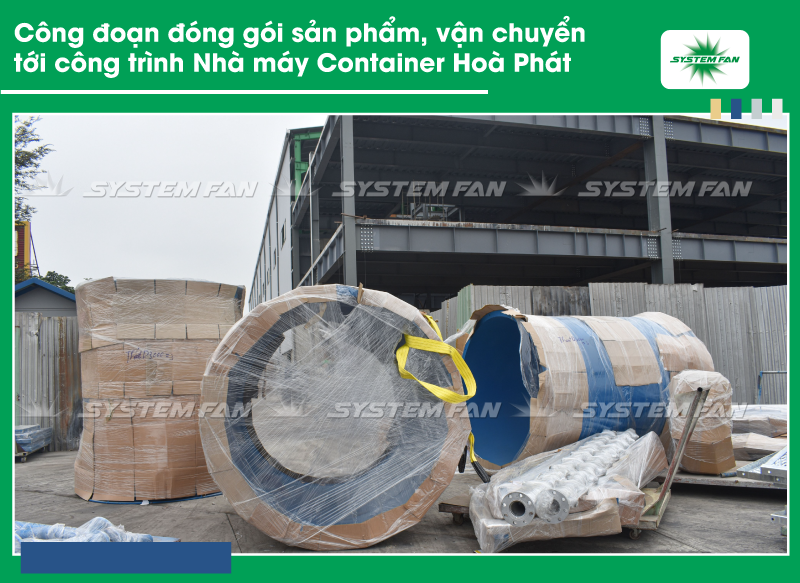 Công đoạn đóng gói sản phẩm, vận chuyển sản phẩm