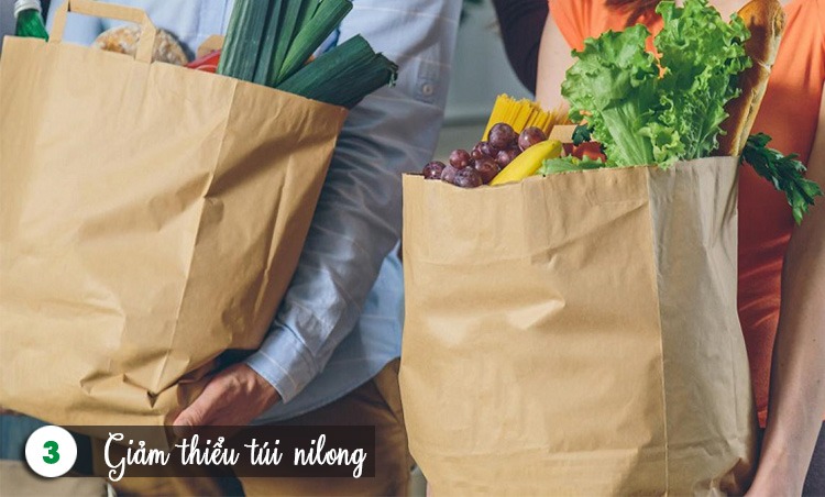 Giảm thiểu túi ni lông Giảm thiểu túi nilong