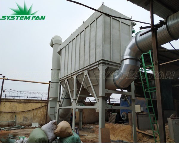 Hệ thống hút bụi gỗ 45KW - công ty Tre gỗ sinh thái Minh Thắng