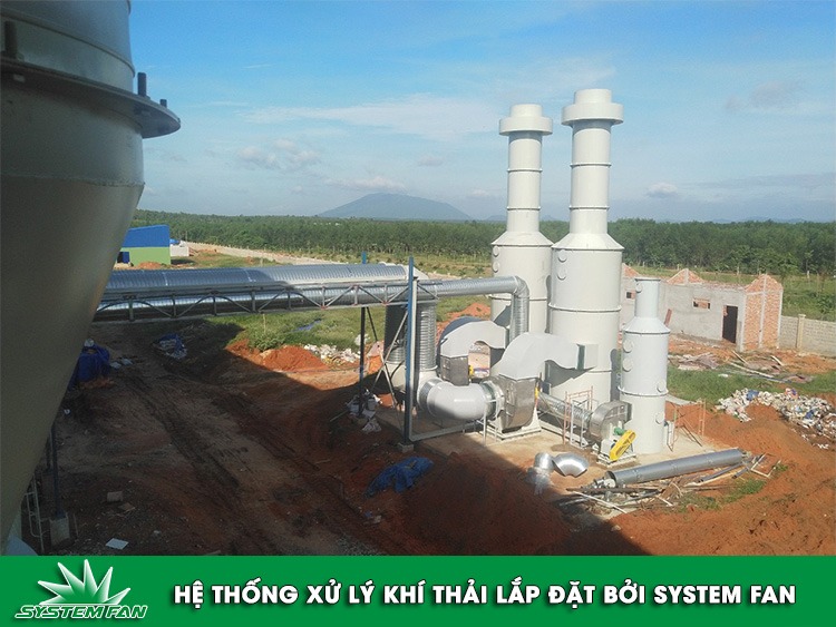 Hệ thống xử lý khí thải lắp đặt bởi System Fan (2) Hệ thống xử lý khí thải lắp đặt bởi System Fan (2)