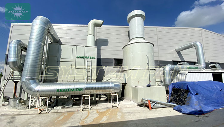 he thong scrubber cho cong ty ilsung