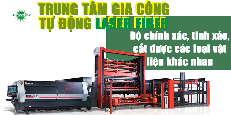 Gia công tự động Laser Fiber