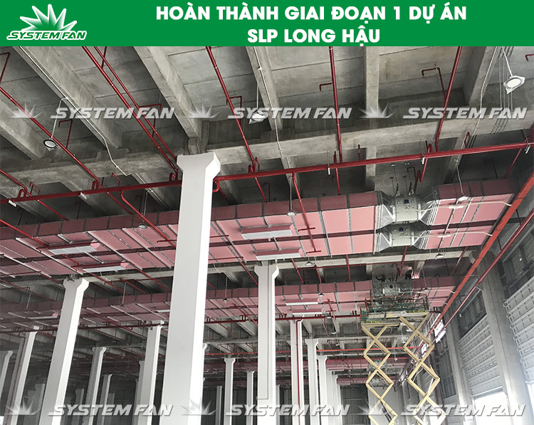 Dự án SLP Long Hậu hình 1 Hoàn thành giai đoạn 1 - Dự án SLP Long Hậu (Hình 1)