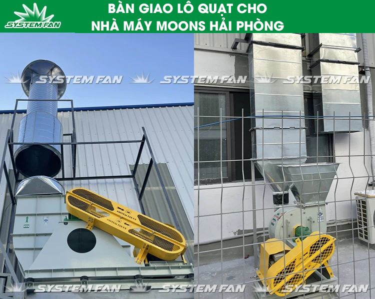 Bàn giao quạt nhà máy Moons (Hình 2) Bàn giao lô quạt cho nhà máy Moons (Hình 2)