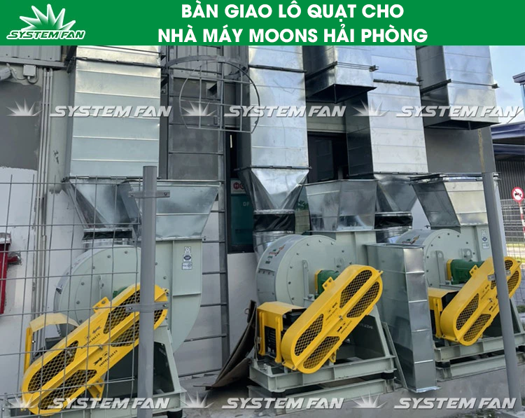 Bàn giao quạt nhà máy Moons (Hình 3) Bàn giao lô quạt cho nhà máy Moons (Hình 3)
