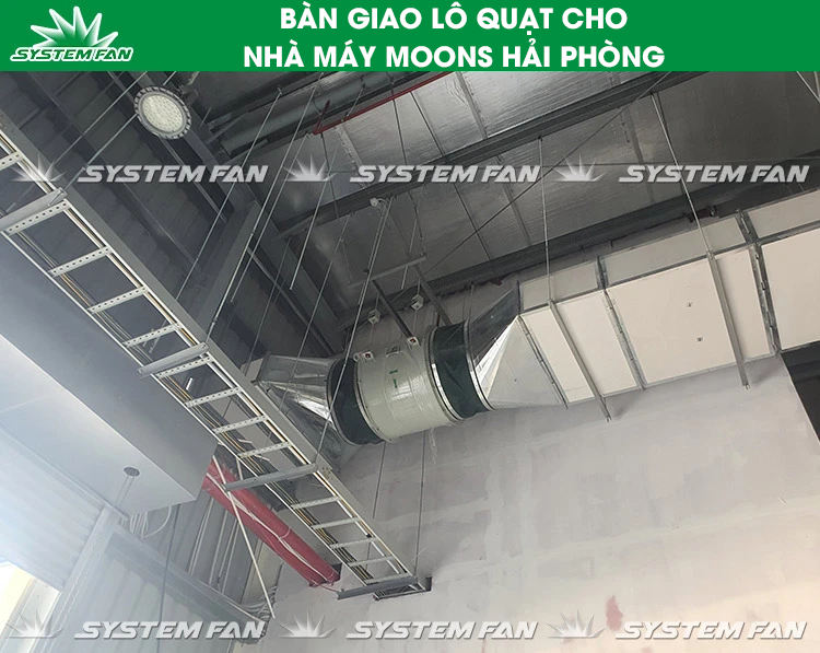 Bàn giao quạt nhà máy Moons (Hình 7) Bàn giao lô quạt cho nhà máy Moons (Hình 7)