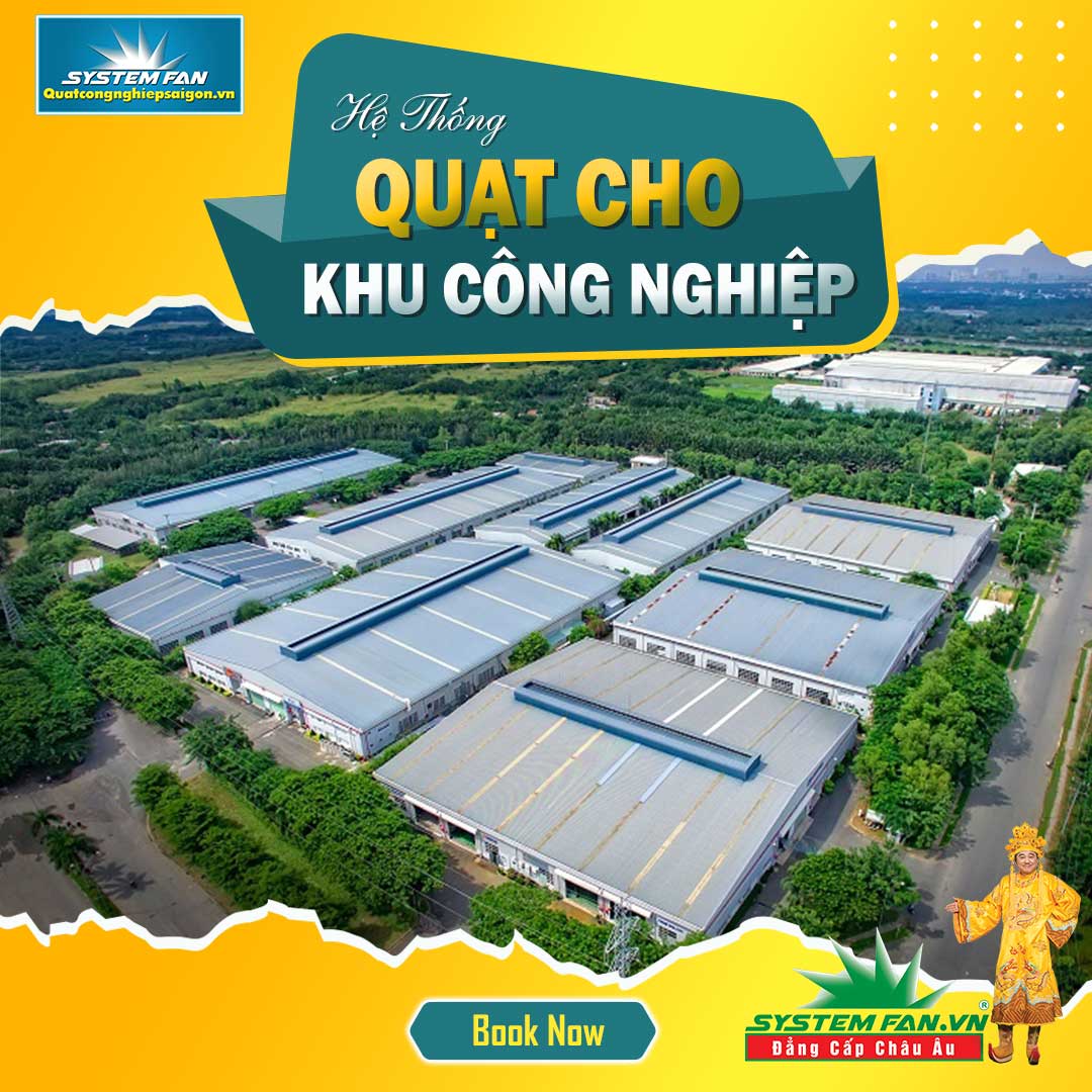 Quạt hút công nghiệp Quạt hút sử dụng cho khu công nghiệp