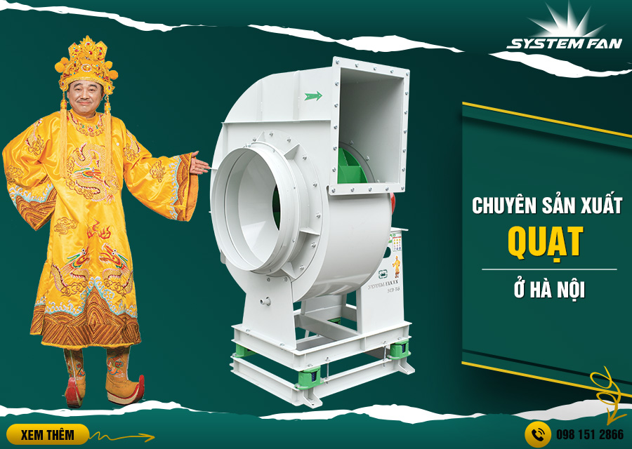Sản phẩm quạt ly tâm trực tiếp tại System Fan Sản phẩm quạt ly tâm trực tiếp tại System Fan