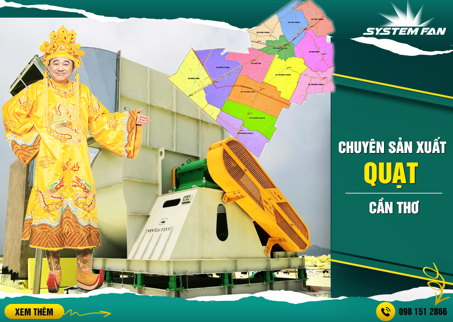 Chuyên sản xuất, cung cấp, lắp đặt quạt công nghiệp tại Cần Thơ Chuyên sản xuất, cung cấp, lắp đặt quạt công nghiệp tại Cần Thơ
