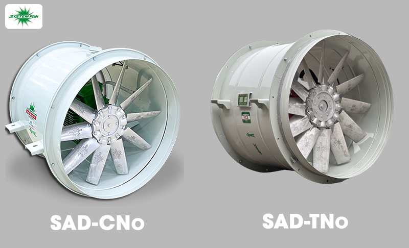 Quạt hướng trục nhà xưởng