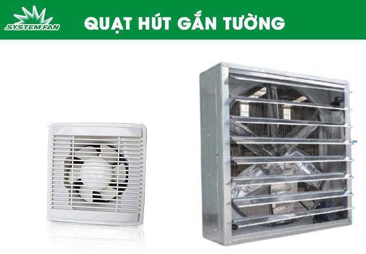 Quạt hút gắn tường Quạt hút gắn tường