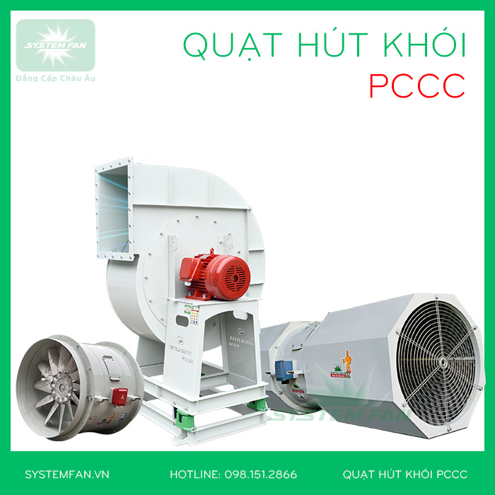 Quạt hút khói PCCC